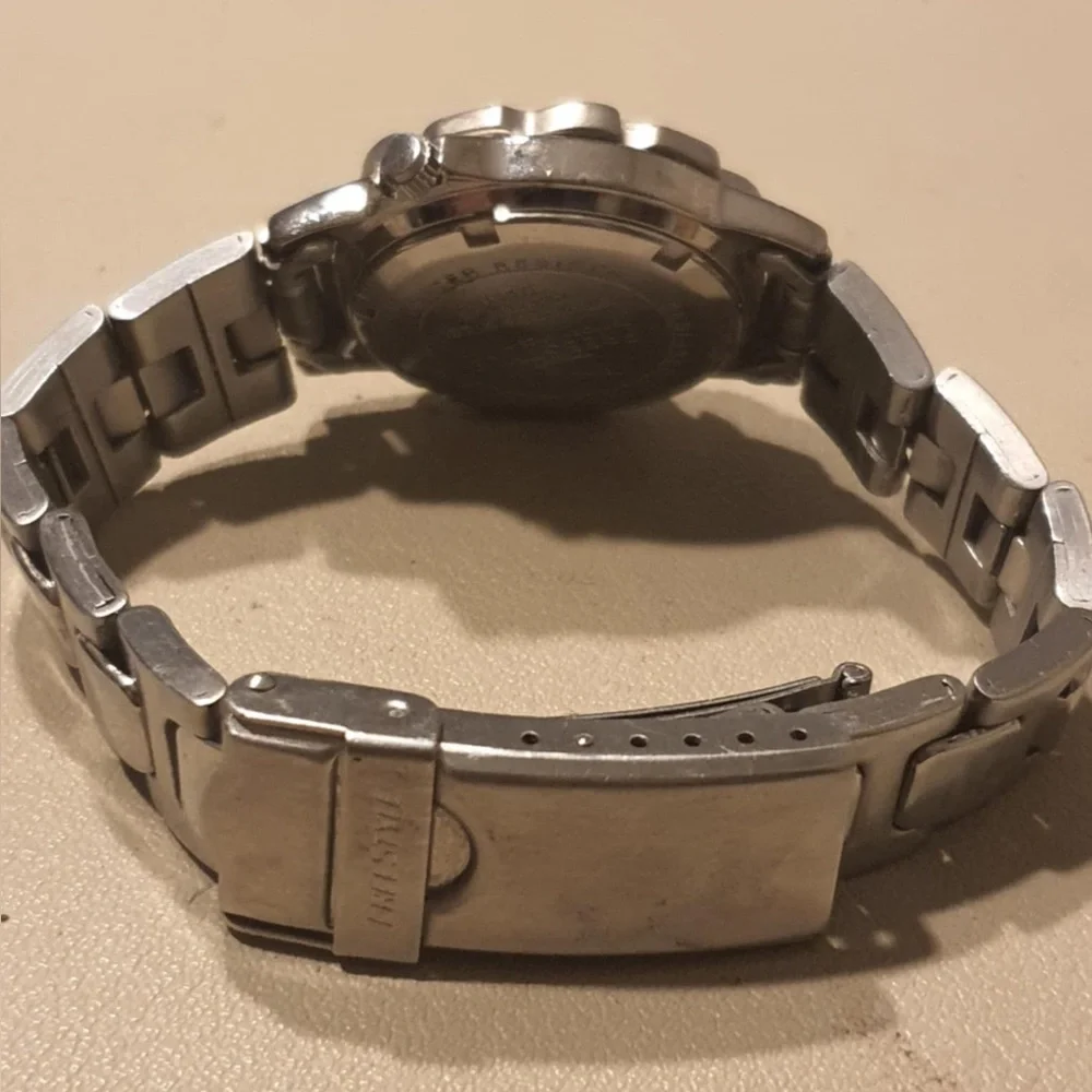 Vtg Freestyle Silver/Pink Women's Diver Watch - Picture 6 of 7